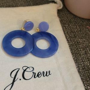 Jcrew pretty blue 💙 earrings